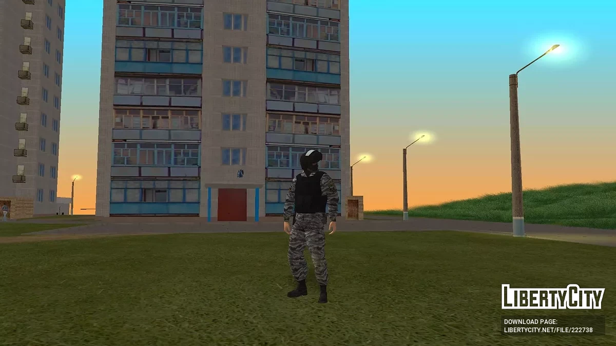 Сотрудники ОМОН 2000-х / GTA San Andreas