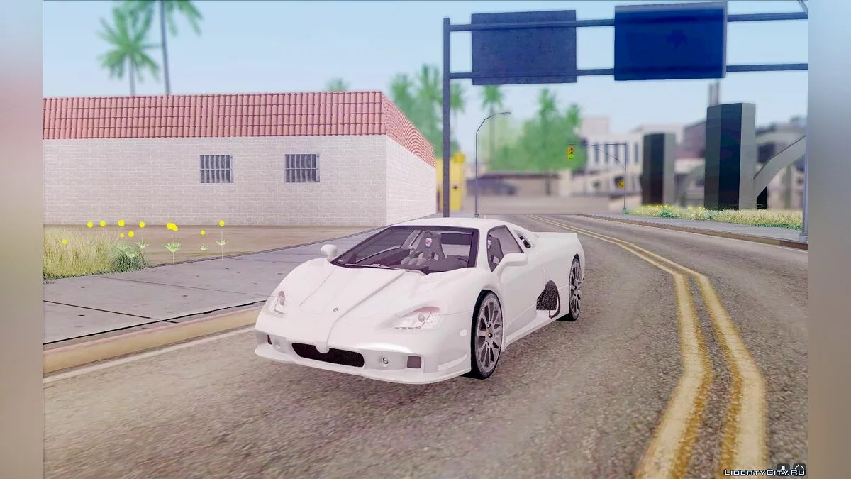 SSC Ultimate Aero Stock version / GTA San Andreas
