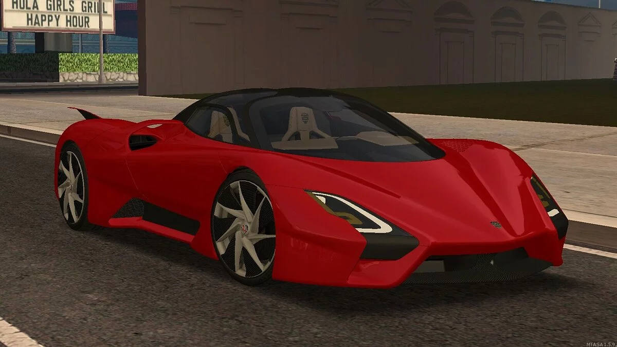 SSC Tuatara + CCD / GTA San Andreas