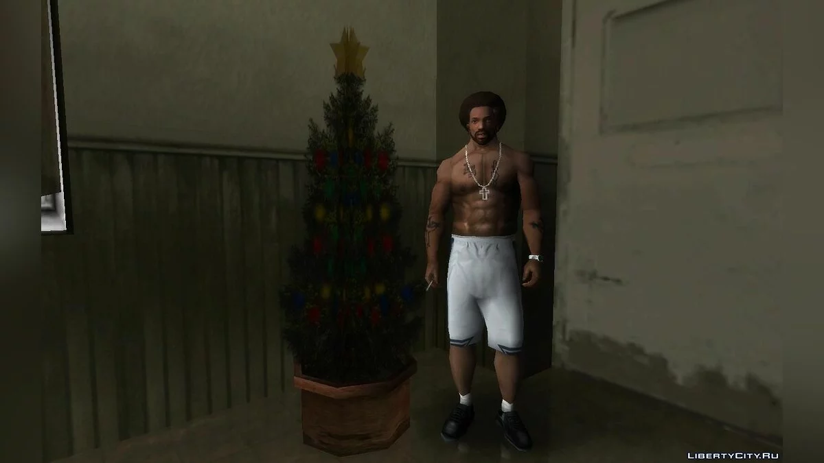 Елка в доме Сиджея / GTA San Andreas