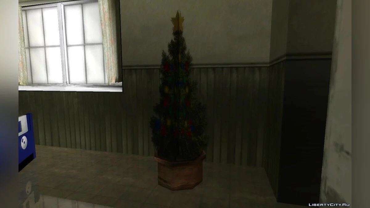 Елка в доме Сиджея / GTA San Andreas
