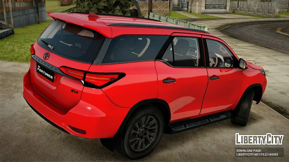 2022 Toyota Fortuner Facelift 4x4 / GTA San Andreas