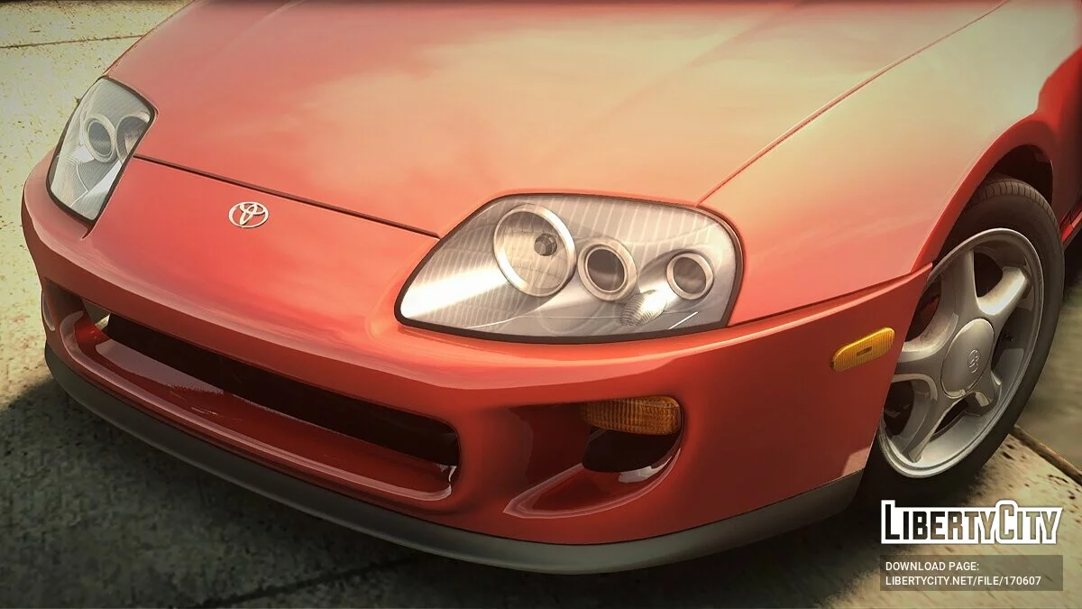 Toyota Supra 1993 (JZA80) Us-Spec v1.0.1 / GTA San Andreas