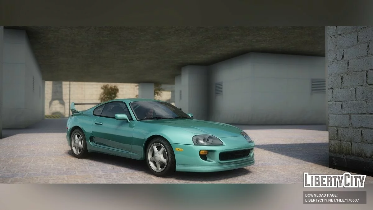 Toyota Supra 1993 (JZA80) Us-Spec v1.0.1 / GTA San Andreas