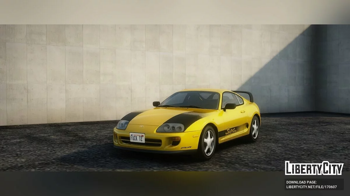 Toyota Supra 1993 (JZA80) Us-Spec v1.0.1 / GTA San Andreas