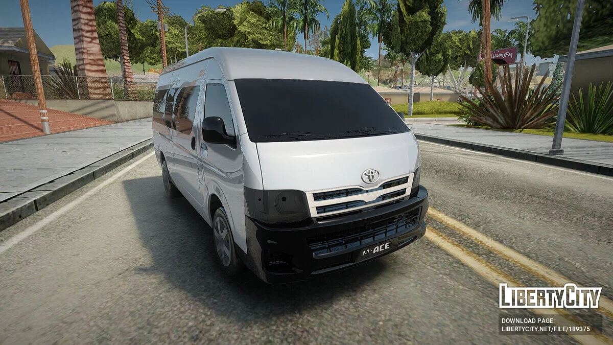 Toyota Hiace / GTA San Andreas