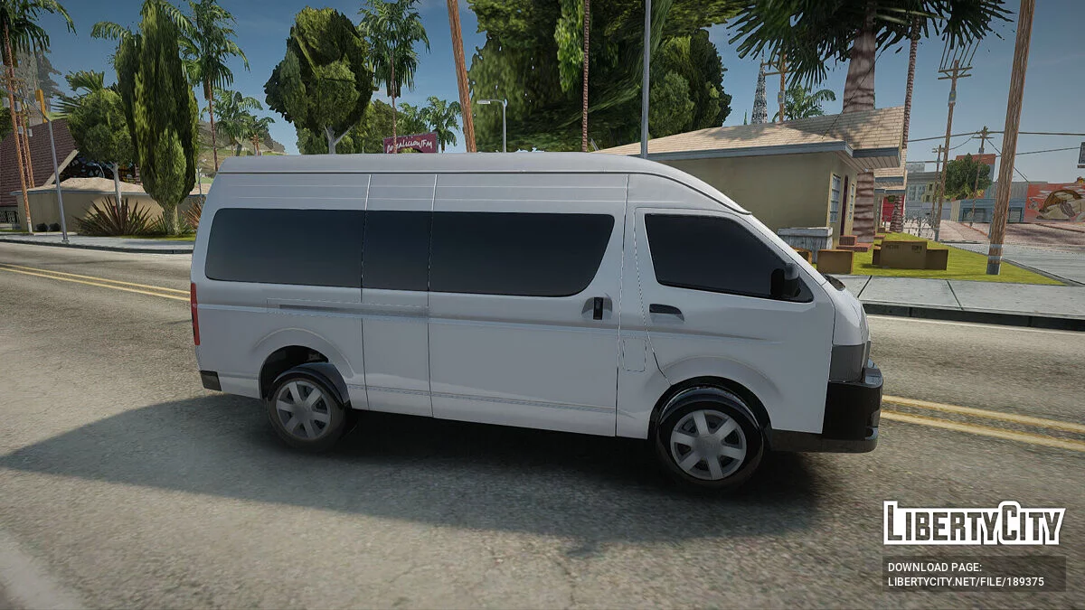 Toyota Hiace / GTA San Andreas