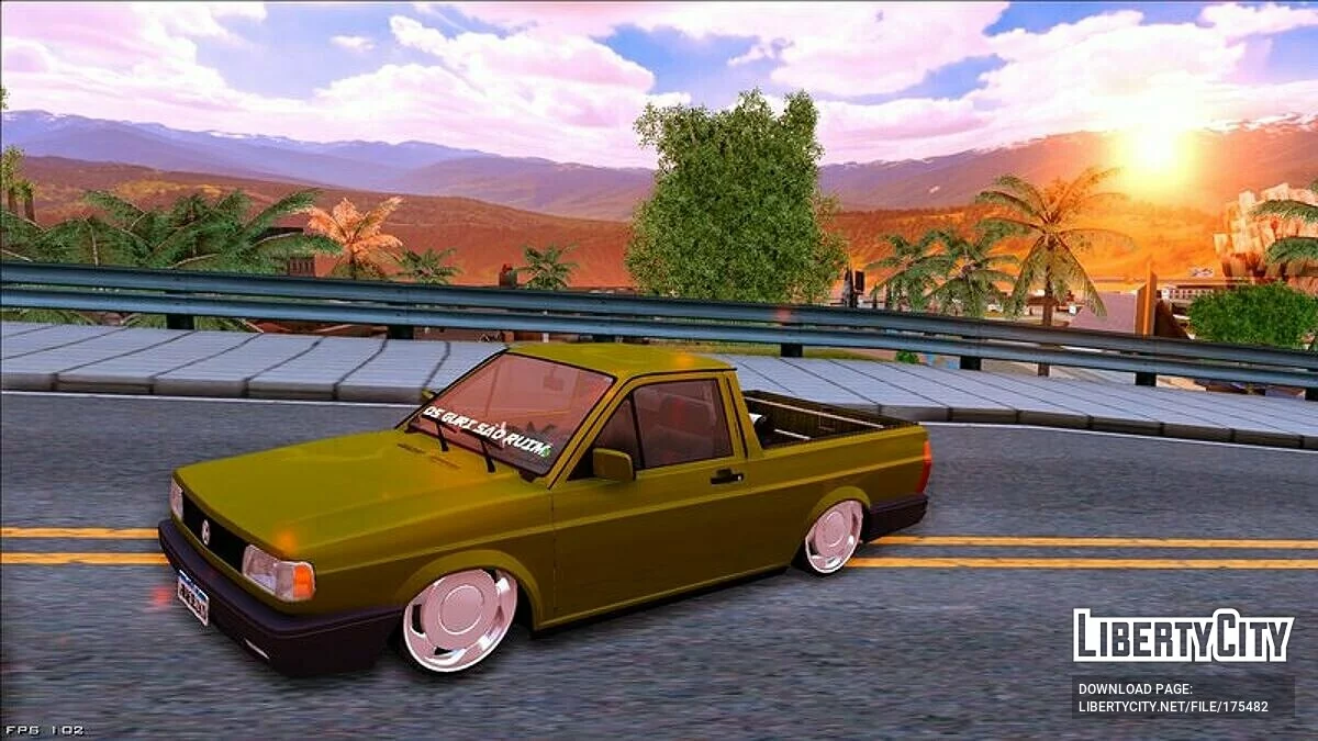 Volkswagen Saveiro Quadrada AP Turbo / GTA San Andreas