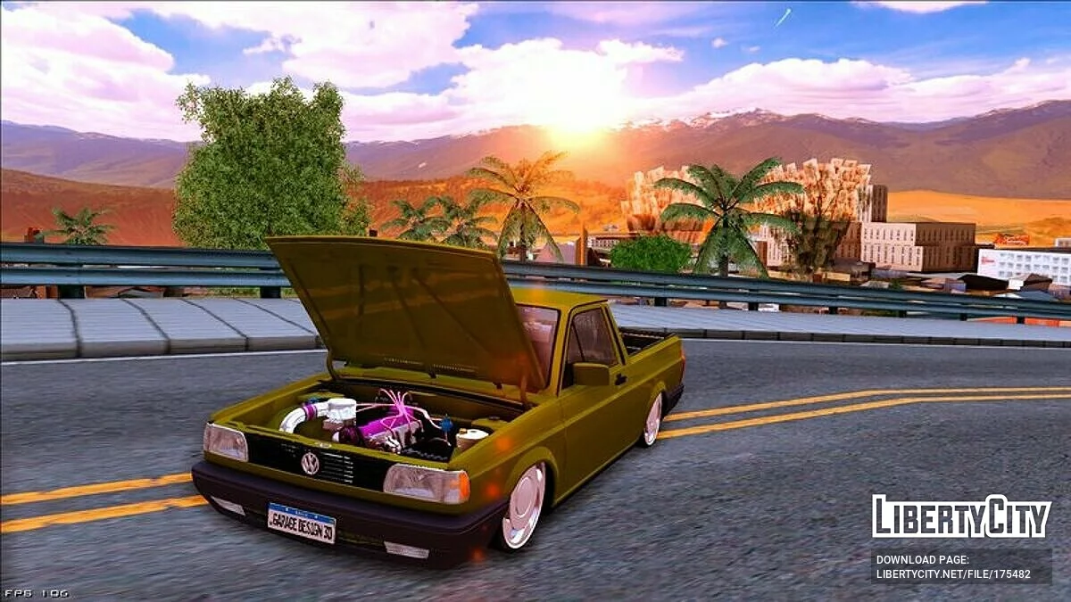 Volkswagen Saveiro Quadrada AP Turbo / GTA San Andreas