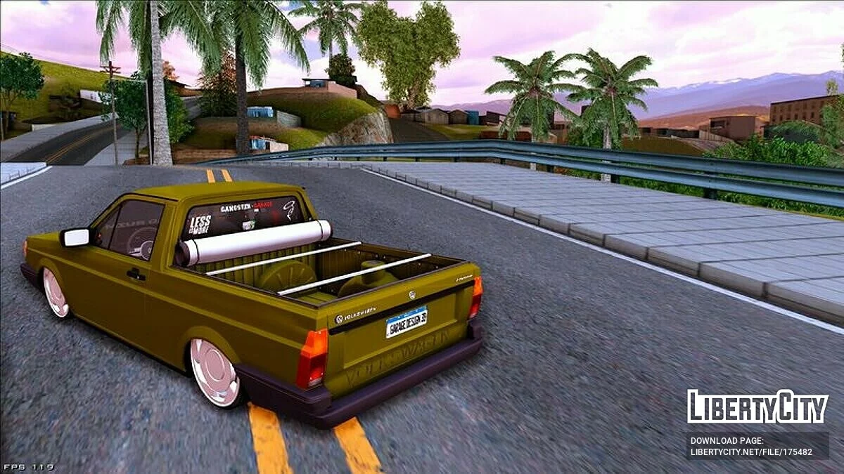 Volkswagen Saveiro Quadrada AP Turbo / GTA San Andreas