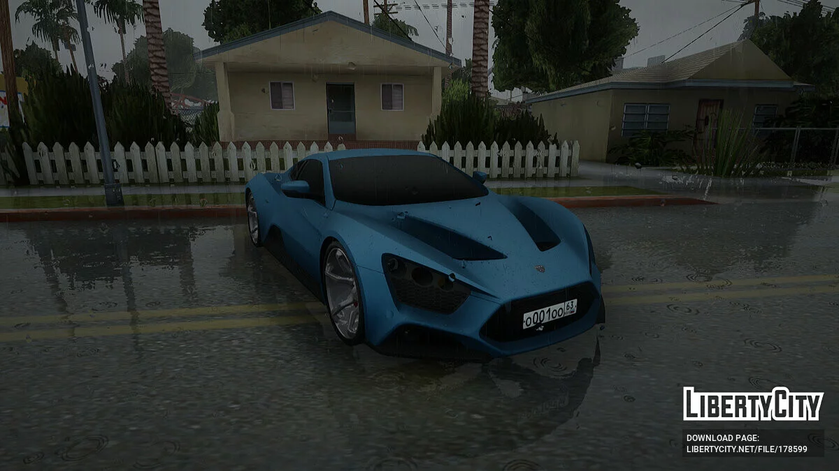 Zenvo ST1 / GTA San Andreas