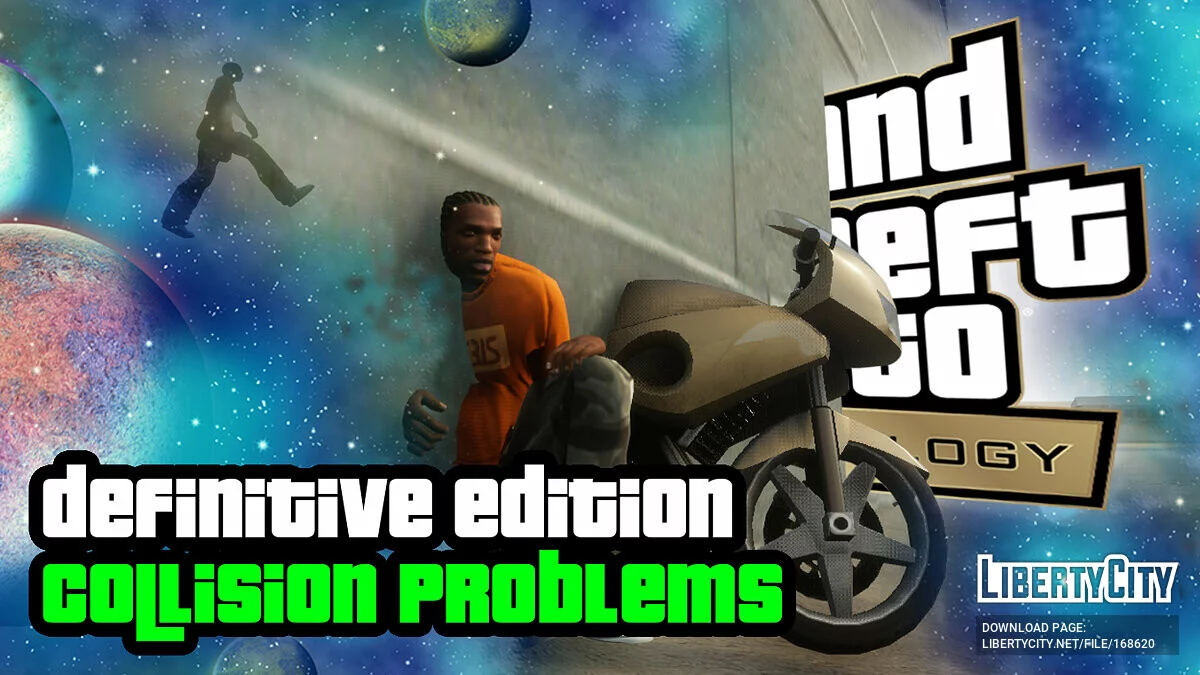 Коллизионные проблемы в GTA San Andreas Definitive Edition. Новые сюрпризы ремастера трилогии / GTA San Andreas: The Definitive Edition