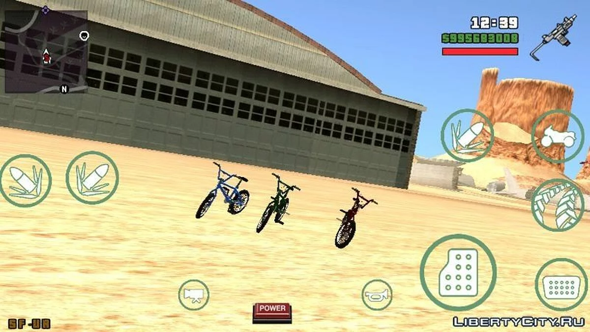 GTA V Bike / GTA San Andreas (iOS, Android)