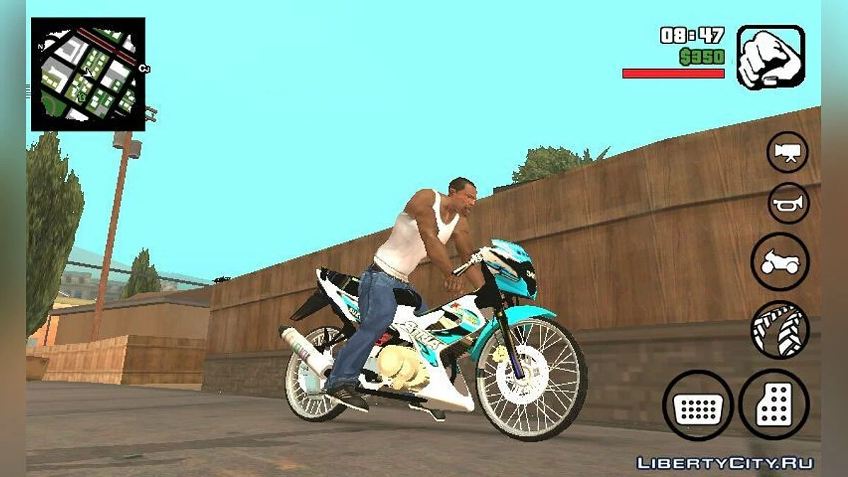Satria FU New 150 / GTA San Andreas (iOS, Android)