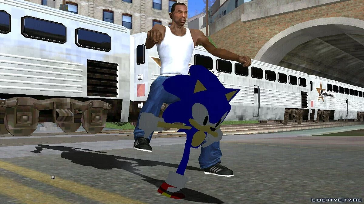 Sonic Bike (только DFF) / GTA San Andreas (iOS, Android)