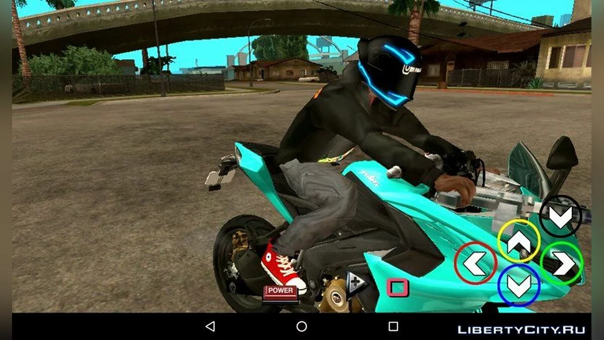 Sky Blue Pulsar RS200 / GTA San Andreas (iOS, Android)
