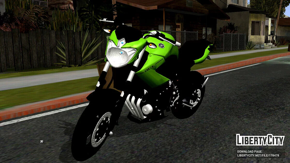 Yamaha XJ6 2013 (только DFF) / GTA San Andreas (iOS, Android)