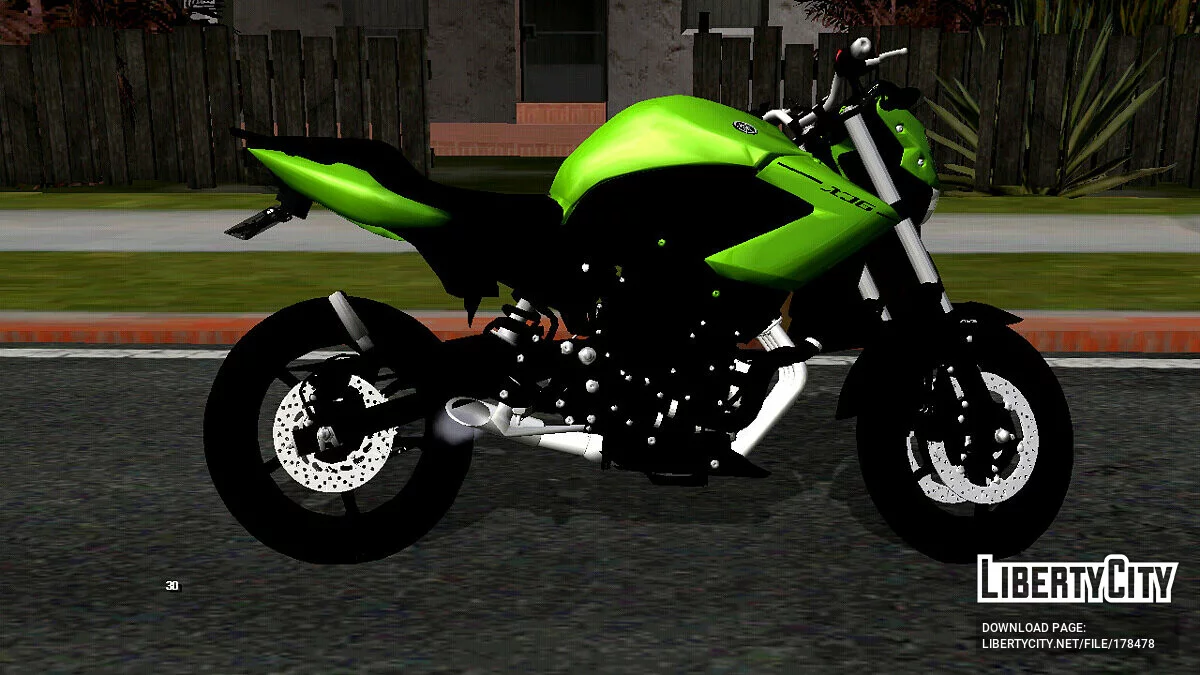 Yamaha XJ6 2013 (только DFF) / GTA San Andreas (iOS, Android)