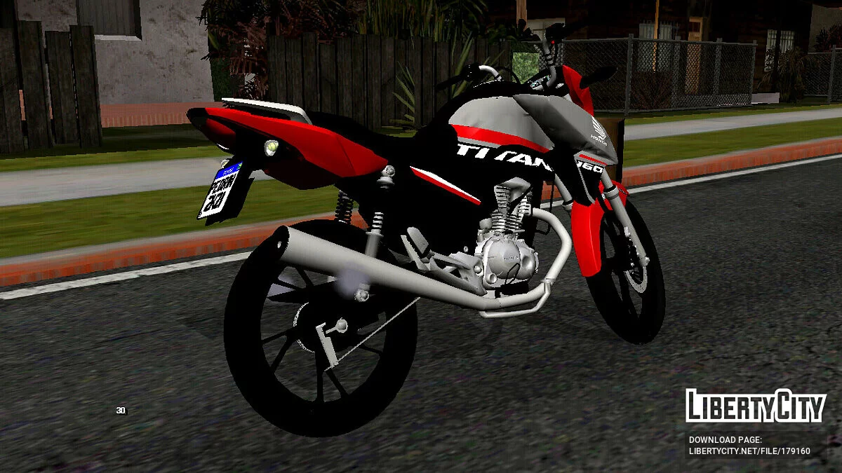 Honda TITAN 160 (только DFF) / GTA San Andreas (iOS, Android)