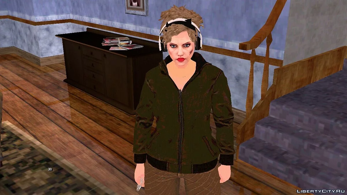 Рандомная девушка из GTA Online V2 / GTA San Andreas (iOS, Android)