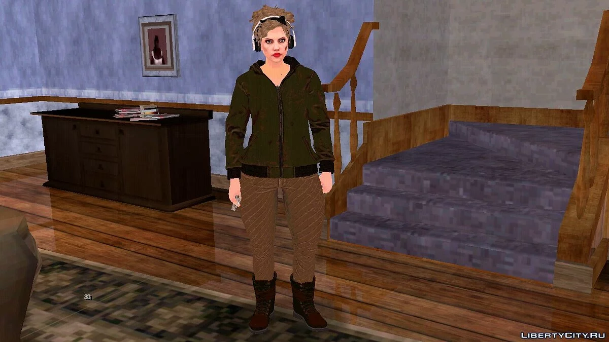 Рандомная девушка из GTA Online V2 / GTA San Andreas (iOS, Android)