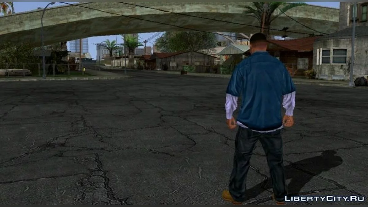 HD текстуры дороги на Grove Street / GTA San Andreas (iOS, Android)