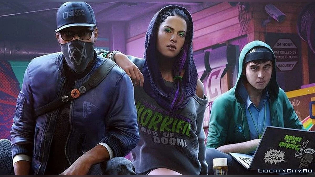 Новое меню в теме Watchdog 2 / GTA San Andreas (iOS, Android)