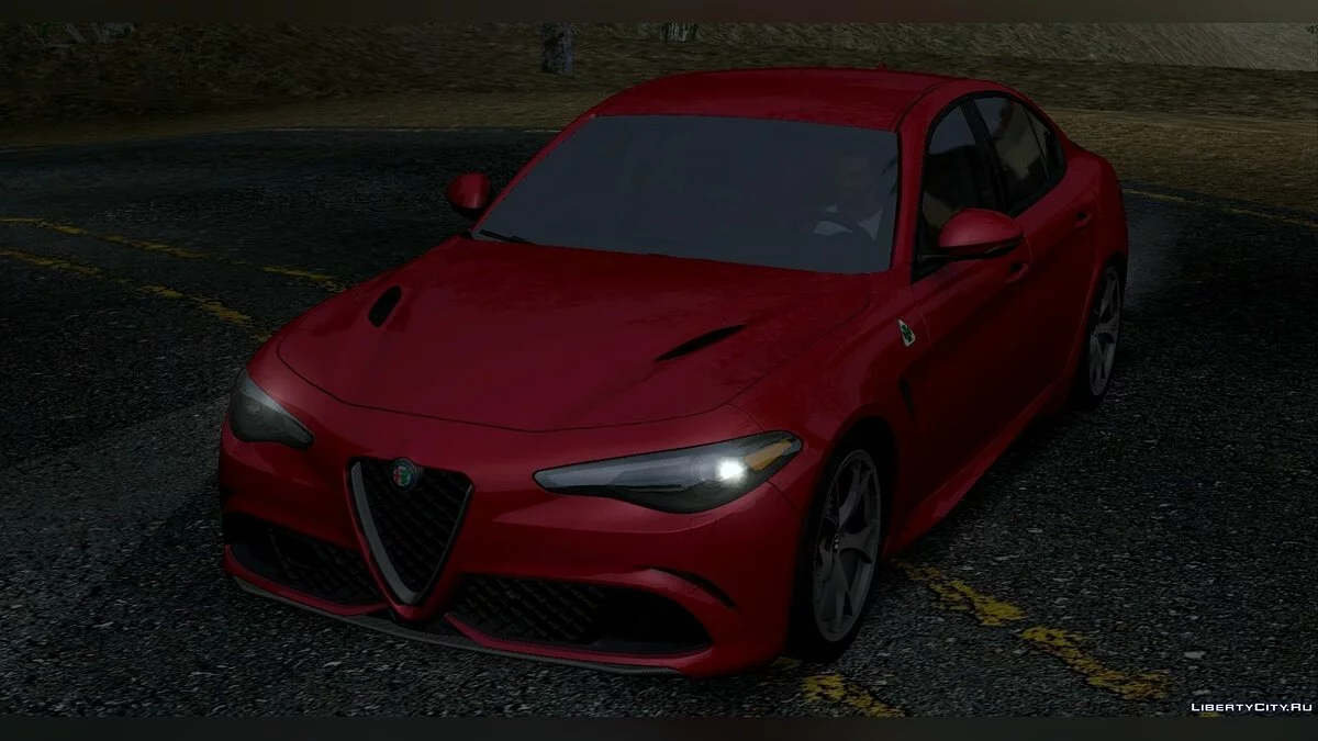 Alfa Romeo Giulia / GTA San Andreas (iOS, Android)
