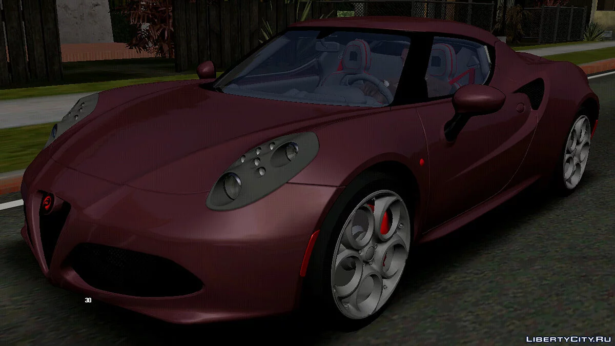 Alfa Romeo 4C (только DFF) / GTA San Andreas (iOS, Android)