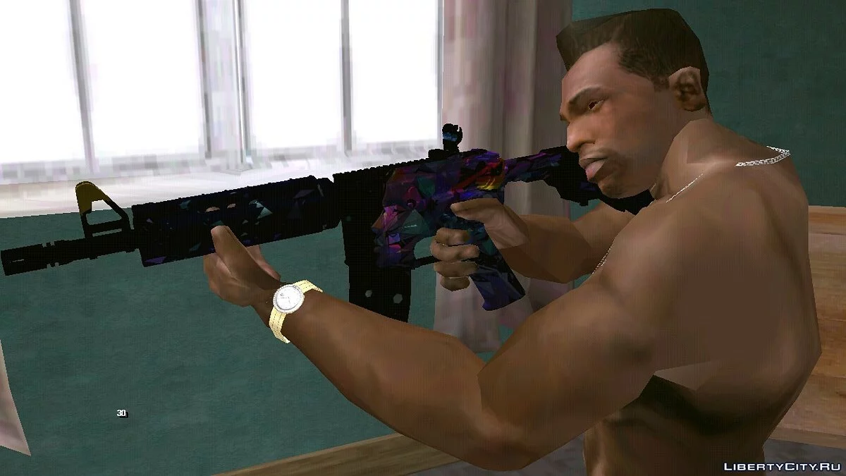 M4A4 Glass Queen / GTA San Andreas (iOS, Android)