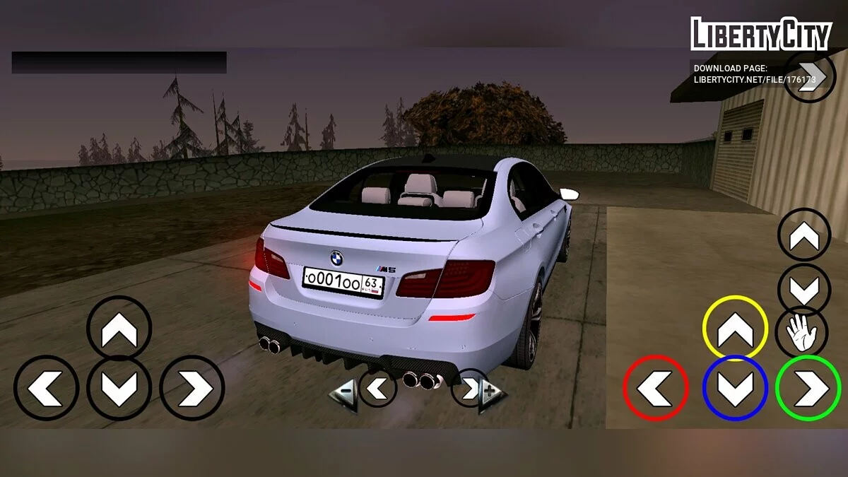 BMW M5 (F10) / GTA San Andreas (iOS, Android)