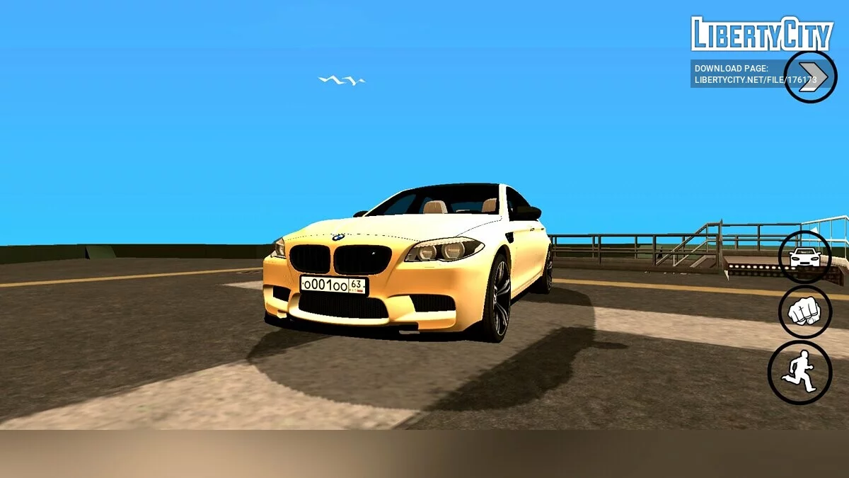 BMW M5 (F10) / GTA San Andreas (iOS, Android)
