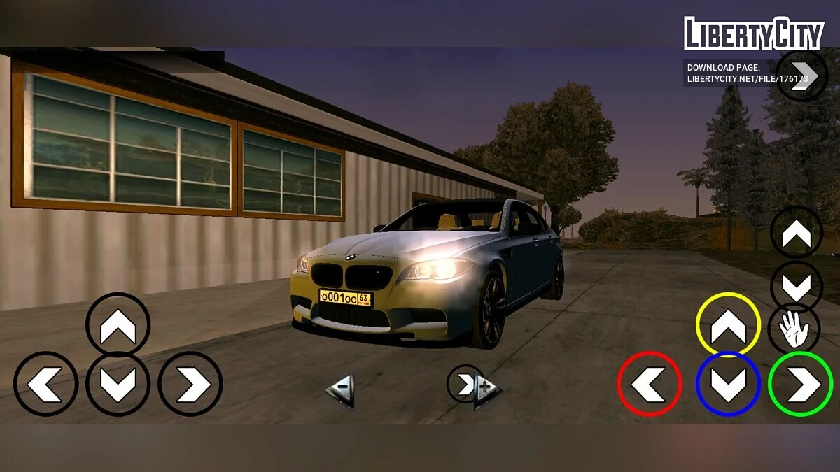 BMW M5 (F10) / GTA San Andreas (iOS, Android)
