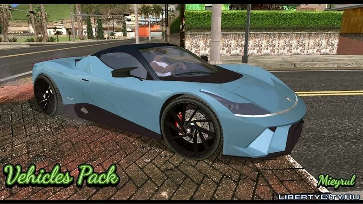 Сборник машин из GTA 5 / GTA San Andreas (iOS, Android)