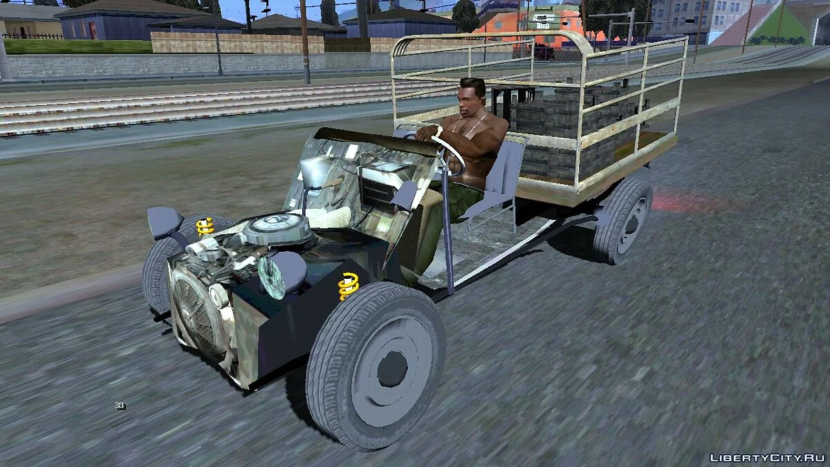 Citroen 2CV (Diana) v2 / GTA San Andreas (iOS, Android)