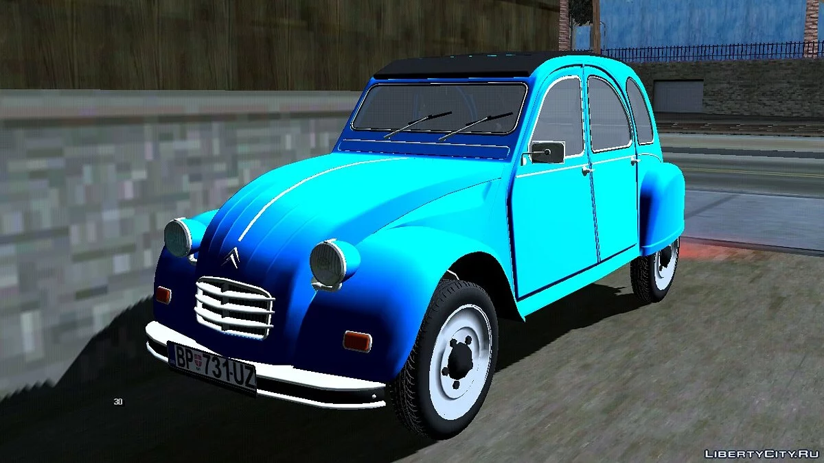 Citroen 2CV / GTA San Andreas (iOS, Android)