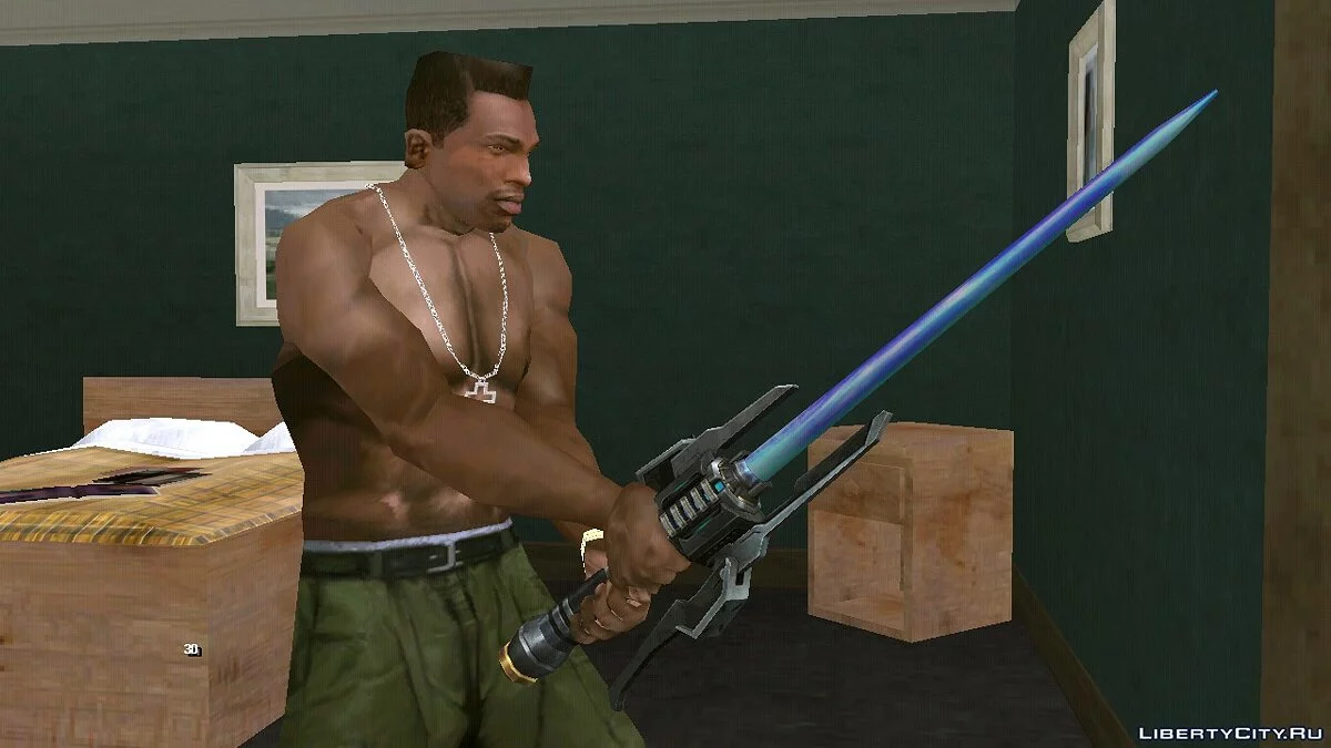 Лазерный меч / GTA San Andreas (iOS, Android)