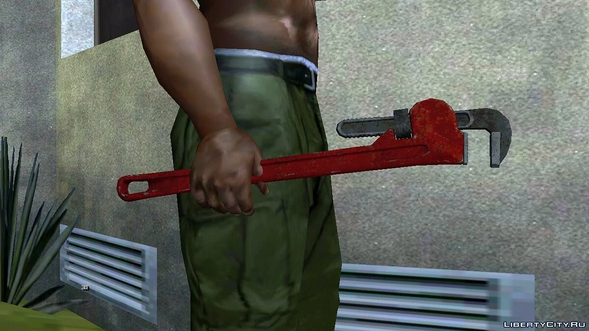 Трубный ключ из GTA 5 / GTA San Andreas (iOS, Android)