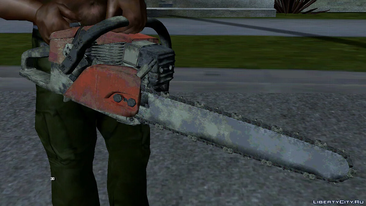 Улучшенная бензопила / GTA San Andreas (iOS, Android)