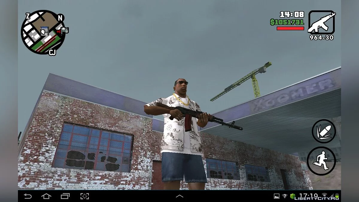 HD Weapons Pack for GTA SA Android/iOS / GTA San Andreas (iOS, Android)