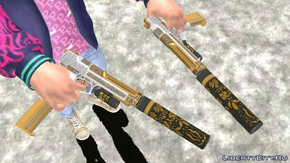 Комплект оружия из GTA Online / GTA San Andreas (iOS, Android)