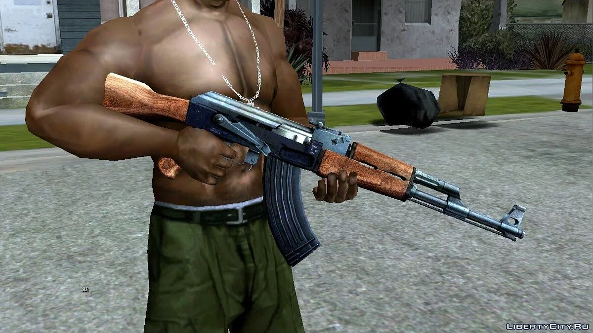 Сборник улучшенного оружия Insanity + улучшенные иконки / GTA San Andreas (iOS, Android)