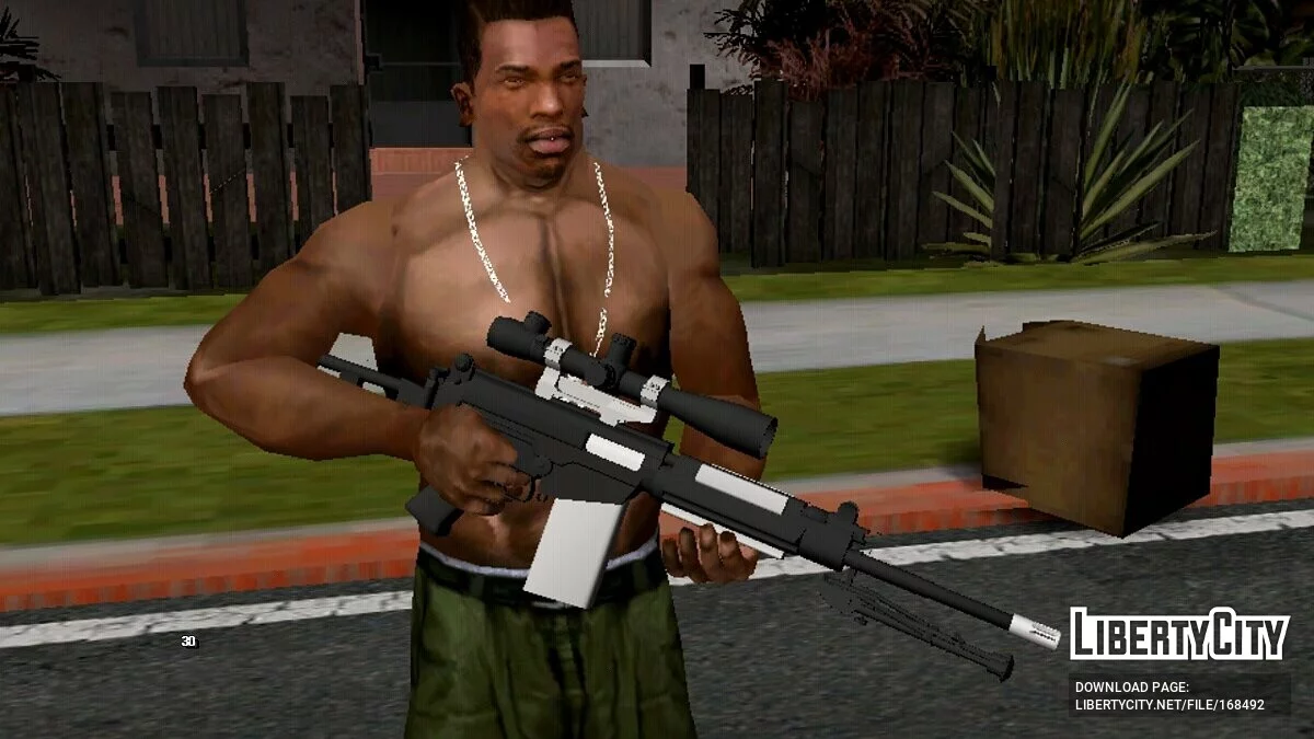 Сборник оружия (только DFF) v2 / GTA San Andreas (iOS, Android)