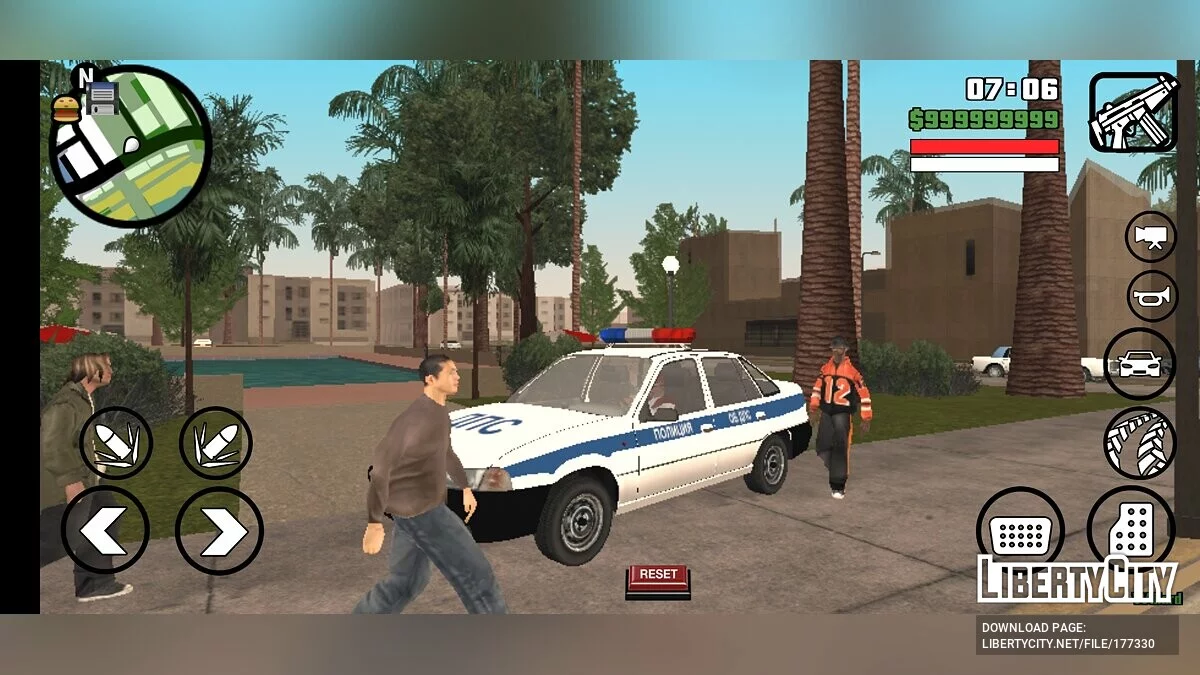 Daewoo Nexia ДПС / GTA San Andreas (iOS, Android)