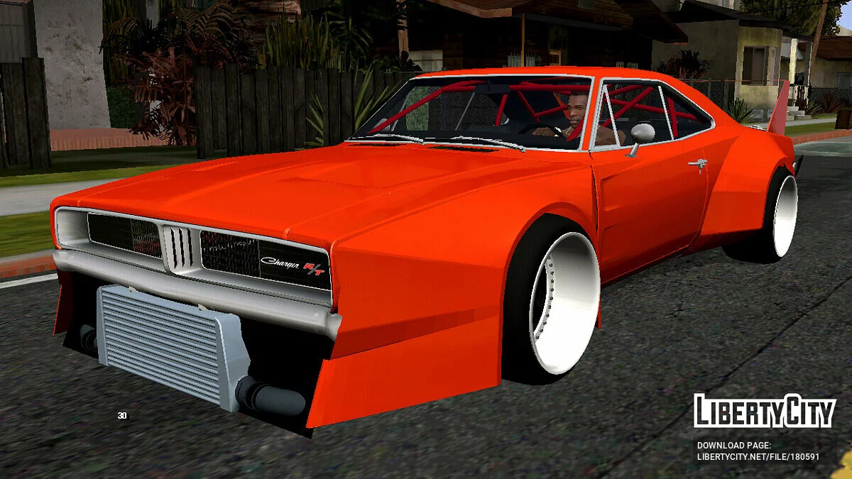 Dodge Charger RT 1969 Dark Custom / GTA San Andreas (iOS, Android)