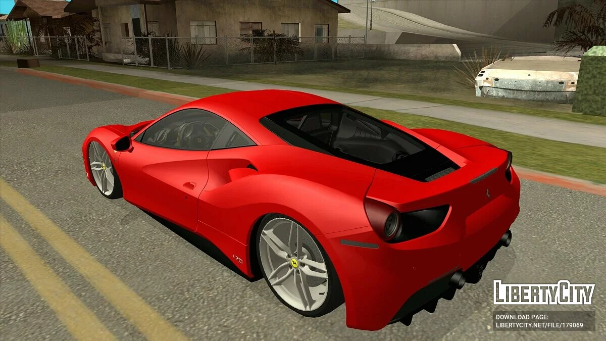 Ferrari 488 GTB / GTA San Andreas (iOS, Android)
