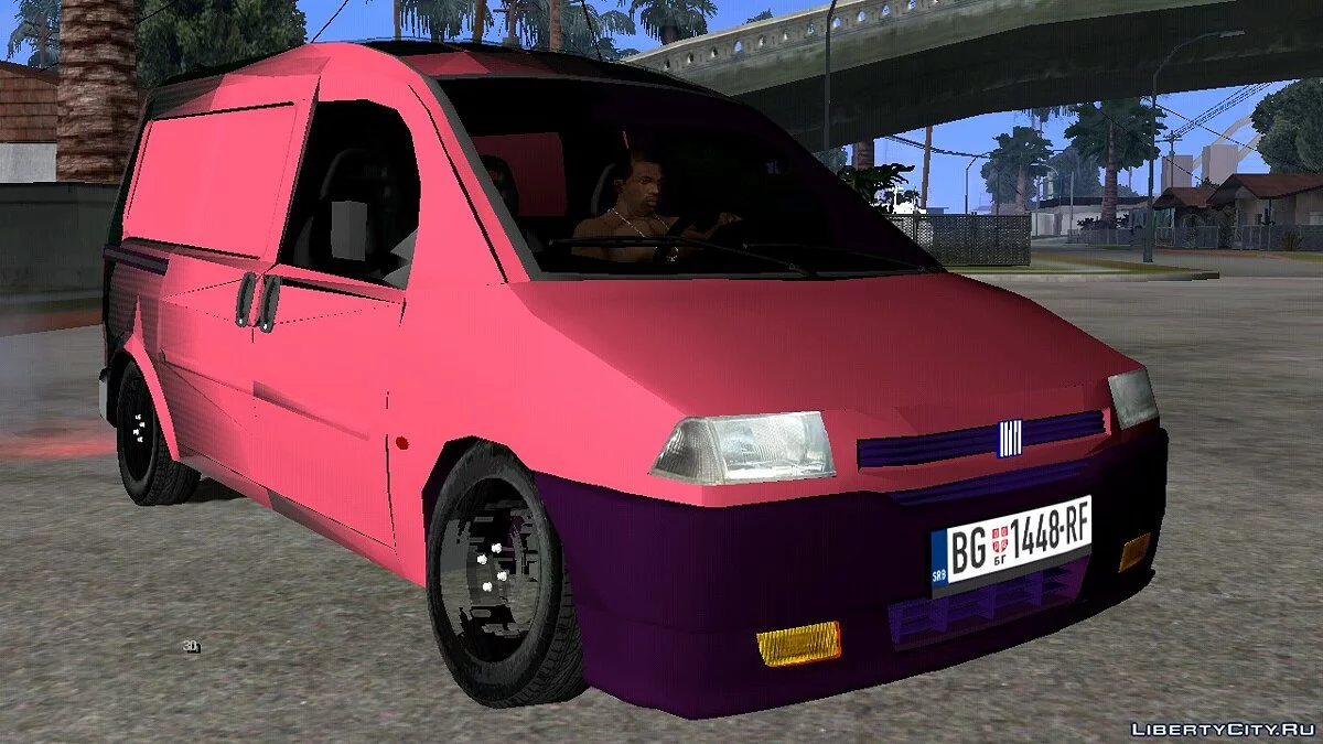 Fiat Scudo 1.9D Buisness Furgone / GTA San Andreas (iOS, Android)
