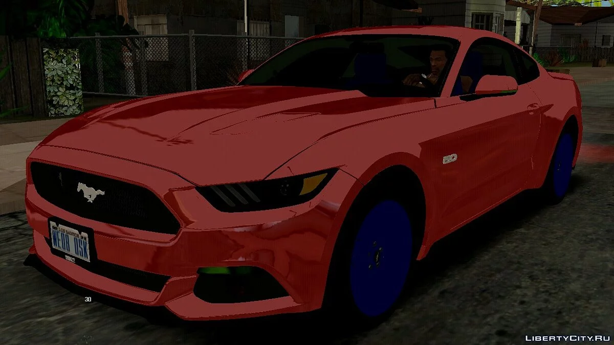 2015 Ford Mustang GT / GTA San Andreas (iOS, Android)