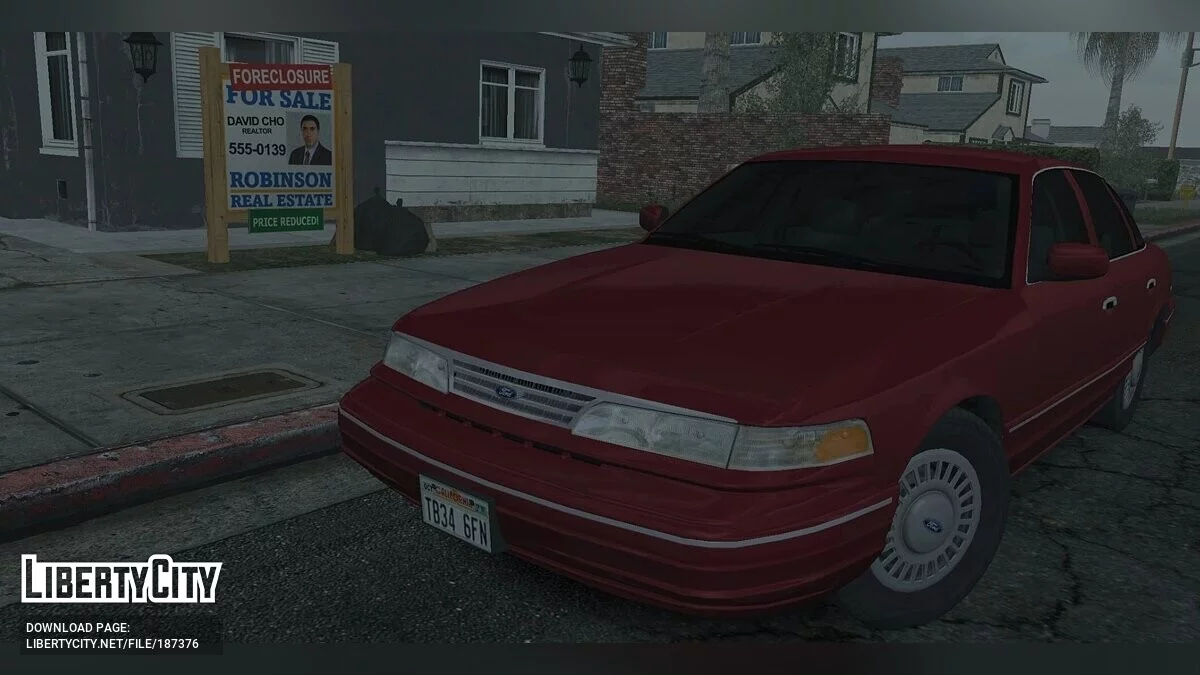 Ford Crown Victoria '94 / GTA San Andreas (iOS, Android)