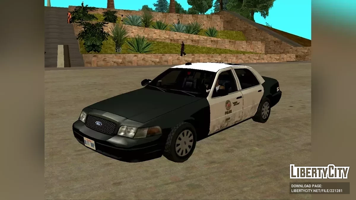 Ford Crown Victoria LSPD Slicktop / GTA San Andreas (iOS, Android)